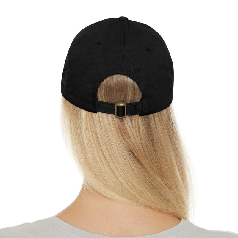 Spread Hate Leather Patch Dad Hat