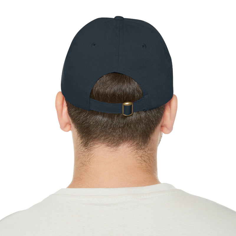 Spread Hate Leather Patch Dad Hat