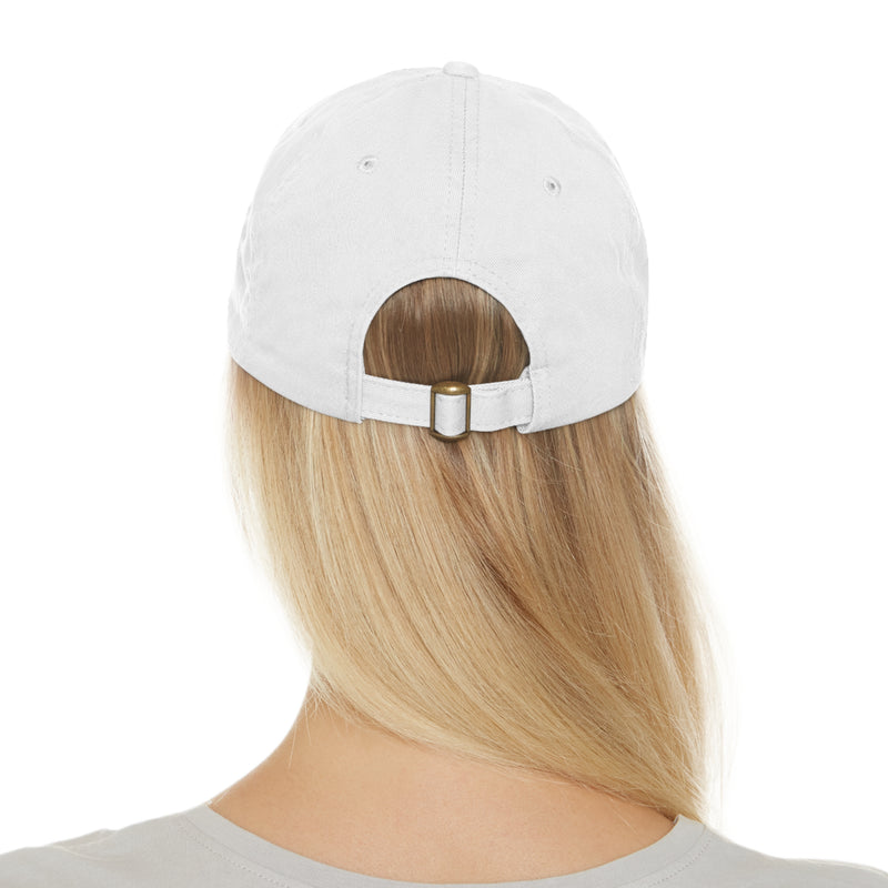 Spread Hate Leather Patch Dad Hat