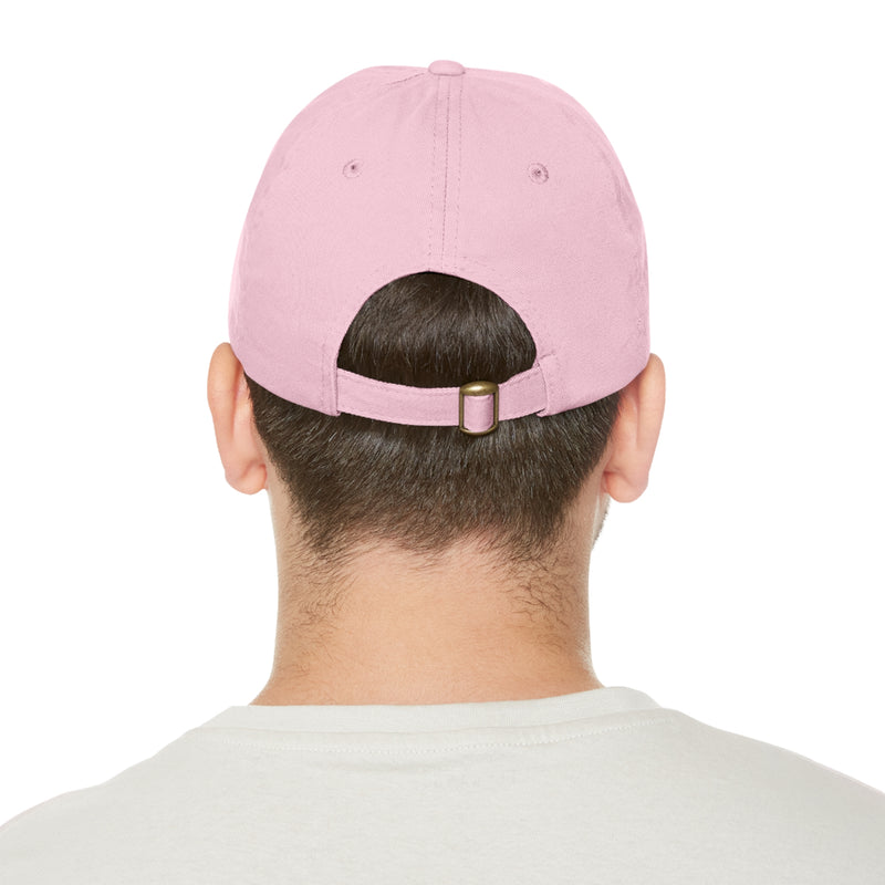 Spread Hate Leather Patch Dad Hat