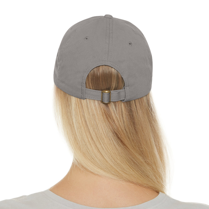 Spread Hate Leather Patch Dad Hat